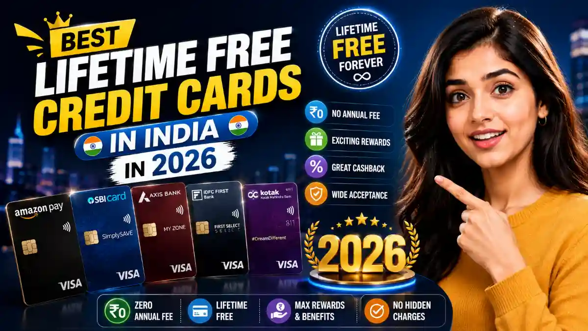 Best Lifetime Free Credit Cards in India in 2026